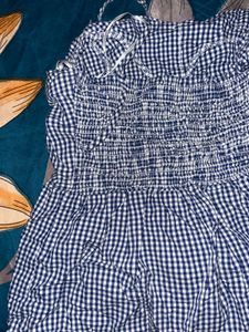 Gingham Button Down Tank Top