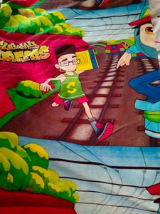 Hurry!!!! Subway Surfers Themed Bedspread