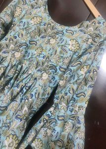 Multi Floral Print Kurti For Girl Or Woman 36 Bust