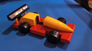 Wooden Race Car Toy
