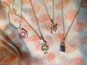 charm necklace combo