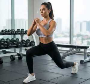 Victoria'sSecret Light Gray Front-Close Sports Br