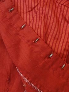 Saree With XL Size Blouse