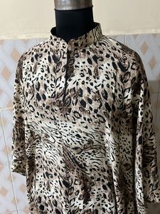 Printed Abaya