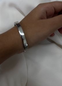 Modern Elegant Silver Bracelet