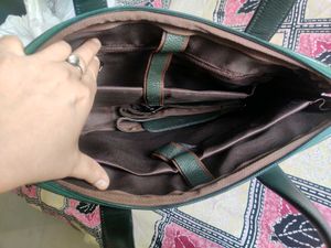 Olive Green Laptop Bag