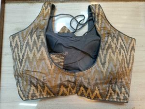 Multicolour Sleeveless Blouse