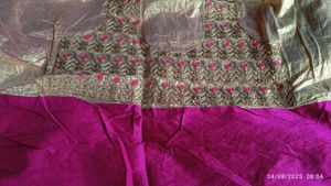 Elegant Pink Saree