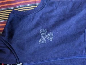 Purple Sleeveless Hoodie