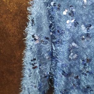 Blue Shimmer Party Top