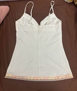 White lace design top