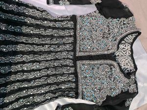Embroidered Semi-Formal Top