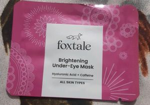 Foxtale Brightening Under-Eye Mask