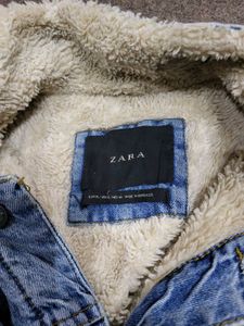 ZARA Denim Winter Jacket