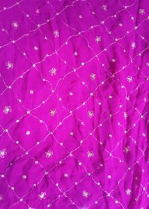 Silk Kurta With Dupatta Aur Salwar