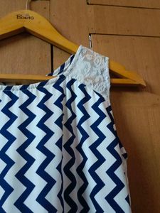 Chevron Print Dress
