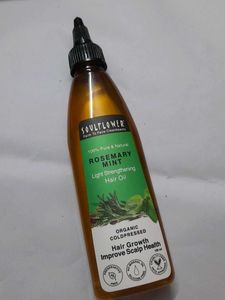 Soulflower Rosemary Mint Hair Oil