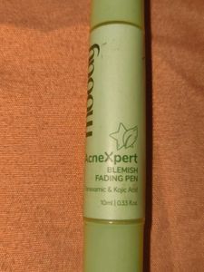 Blemish fading pen from moody