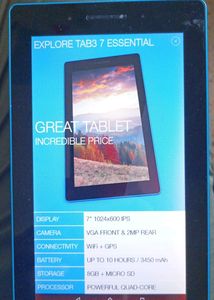 Lenovo Tab3 7 ESSENTIAL