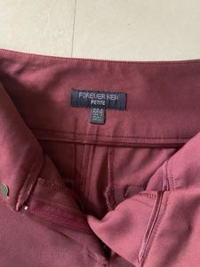 Forever New Burgundy Pants