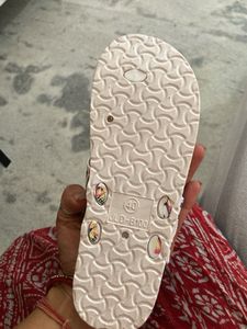 Butterfly Print Flip-Flops