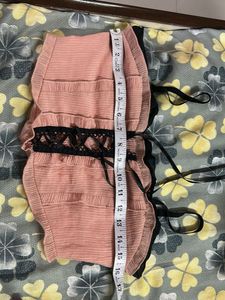 Cute Pink Corset Top