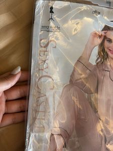 Sexy Castle Satin Pajama Set - Brand New