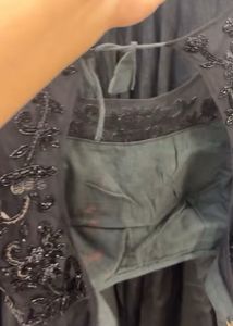 Elegant Black Ethnic Gown