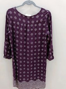Straight Ladies Kurta || Purple || 40 Bust