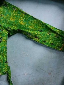 Blouse With Full Sleeves And Knot