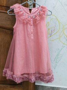 Peach Dress