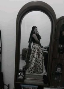 Simple Lehenga Choli For Women With Stitched Blous