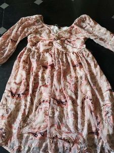 Elegant Floral Print Dress