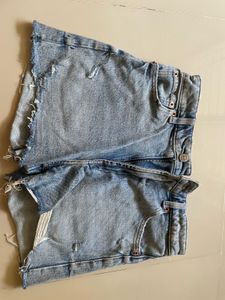 Zara Denim beach shorts