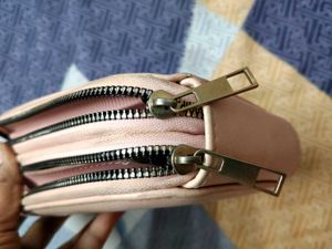 Cute Peach colour Pouch