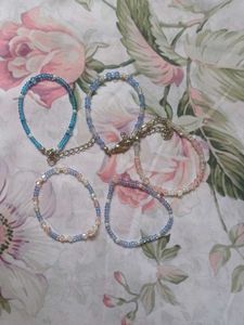 Cute beaded princess bracelet