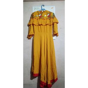 Floral Embroidered Dress