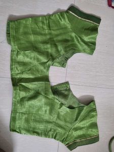 Green Saree Blouse