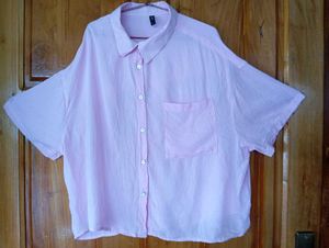 Pink Oversized Shirt
