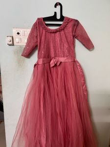 Elegant Pink Party Dress