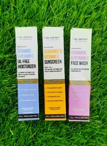 Dr.Sheth Sunscreen, Moisturizer And Face Wash