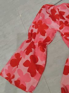 Floral Tiered Mini Dress