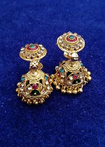 Golden Dimand Earrings.