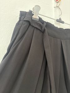 Black Skort with Tie