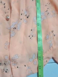 Vintage Orange Skirt Set