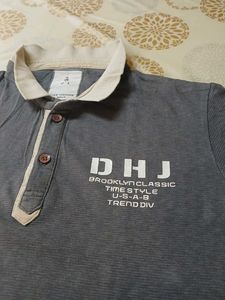 Grey DHJ T-Shirt