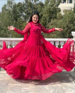 New Standard Moti Stone work Gown Dress important