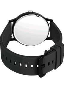 Sleek Black Quartz Watch