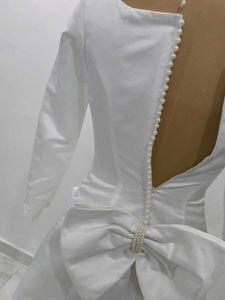 white gown