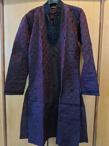 Manyavar Men Sherwani Wid Dhoti Used Only Once